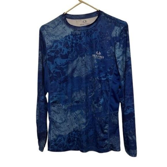 Realtree Fishing Size Small Long Sleeve Outdoor Shirt - Picture 1 of 4
